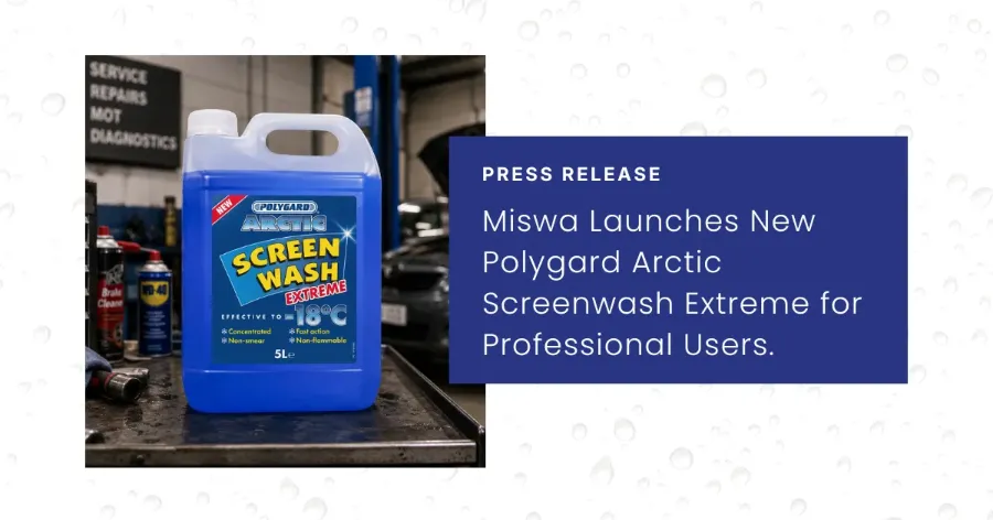 PRESS RELEASE - Polygard Arctic Screenwash Extreme
